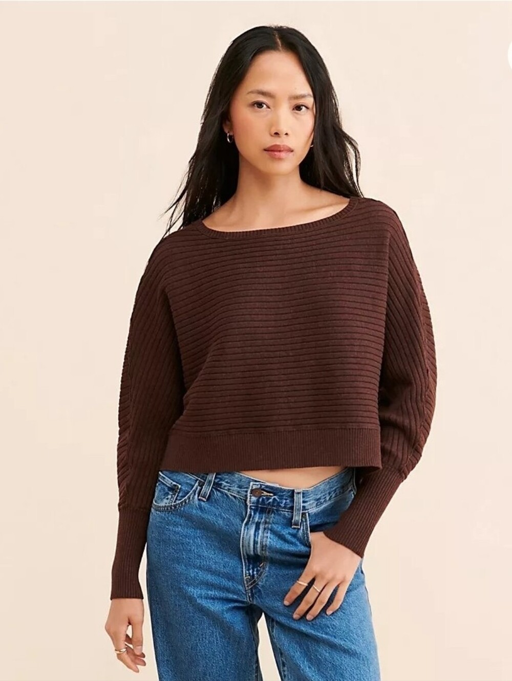 Free People Sublime Knit Pullover XL